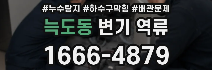 늑도동 변기 역류