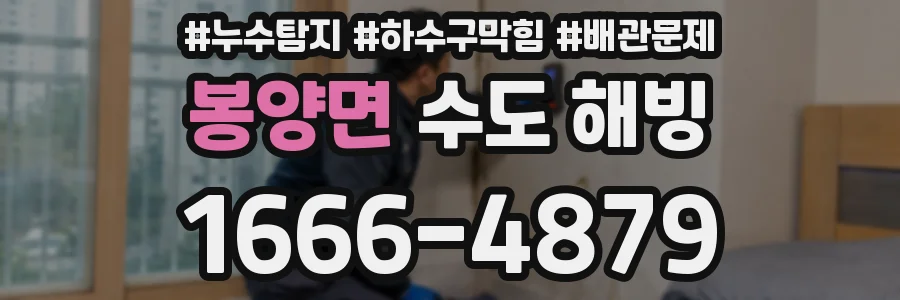 봉양면 수도 해빙