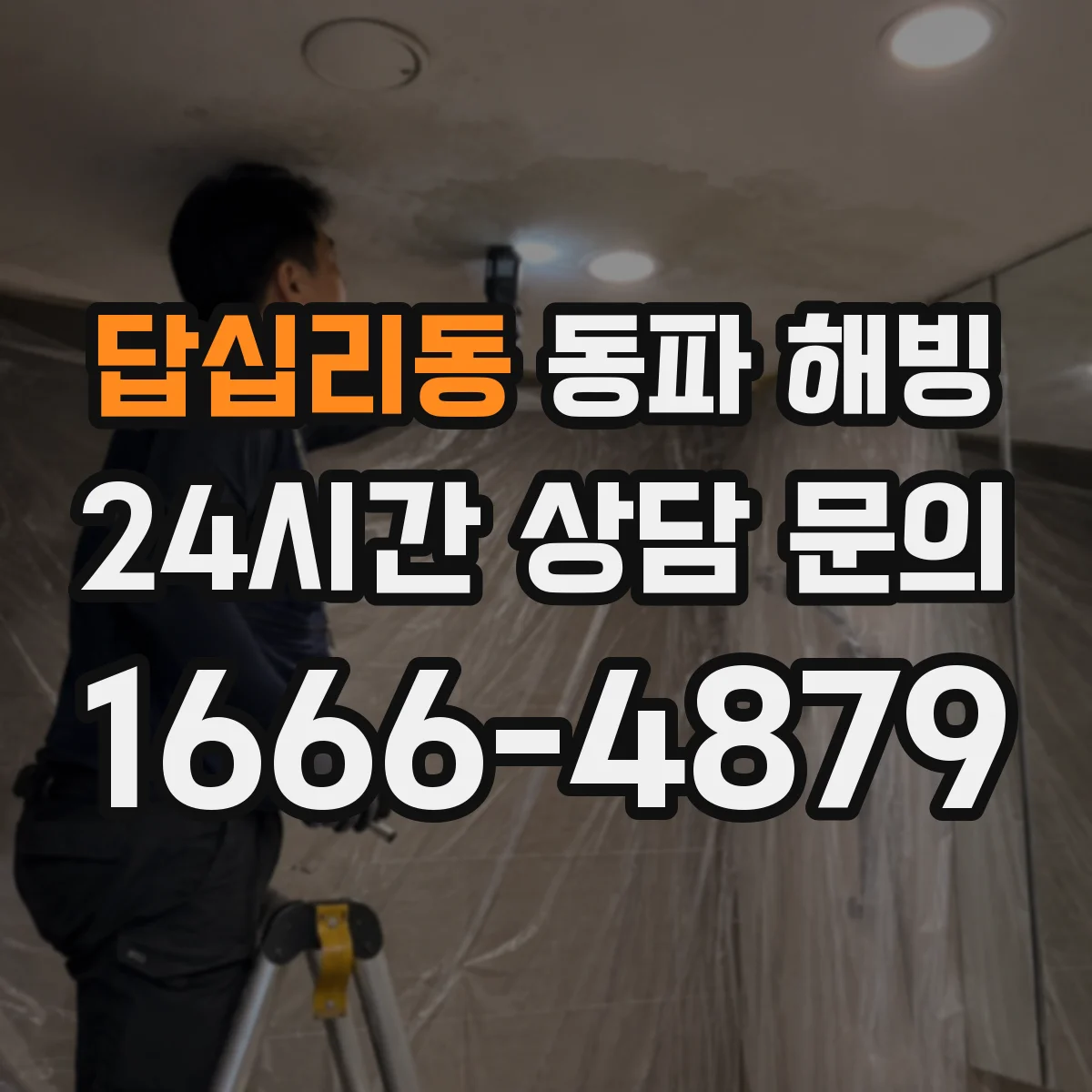 답십리동 동파 해빙