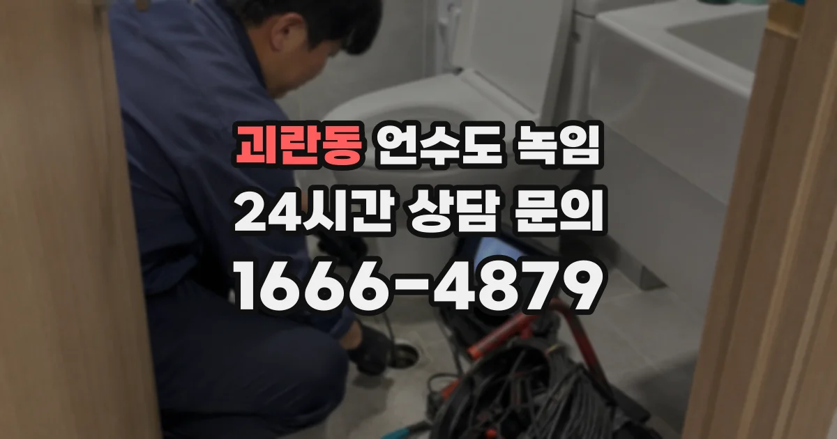 괴란동 언수도 녹임