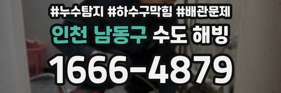 인천 남동구 수도 해빙