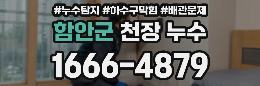 함안군 천장 누수