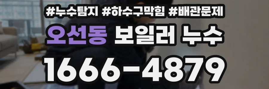 오선동 보일러 누수