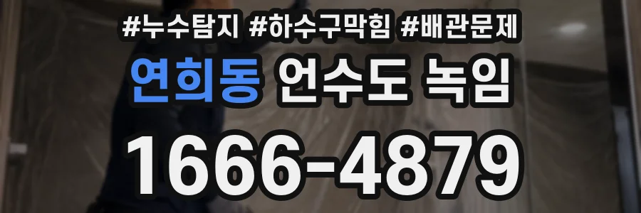 연희동 언수도 녹임