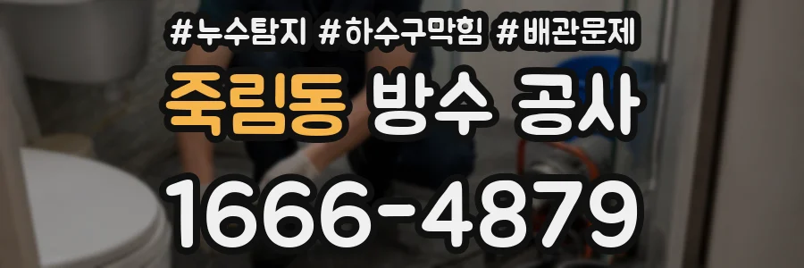 죽림동 방수 공사