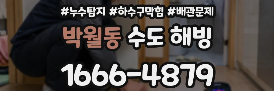 박월동 수도 해빙