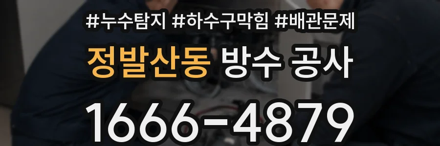 정발산동 방수 공사