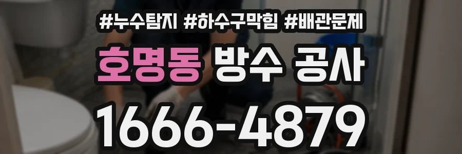 호명동 방수 공사
