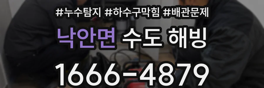낙안면 수도 해빙
