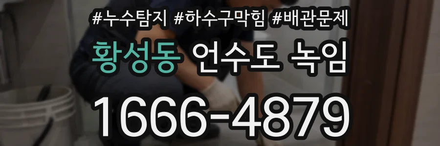 황성동 언수도 녹임