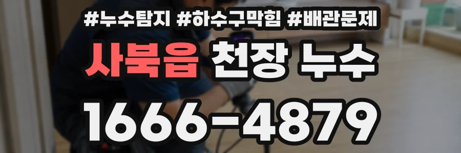 사북읍 천장 누수