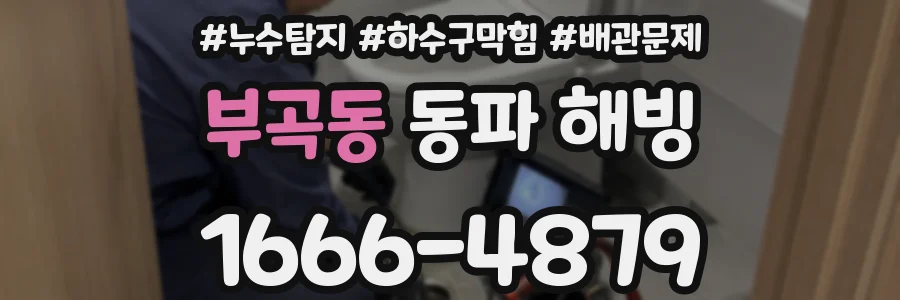 부곡동 동파 해빙