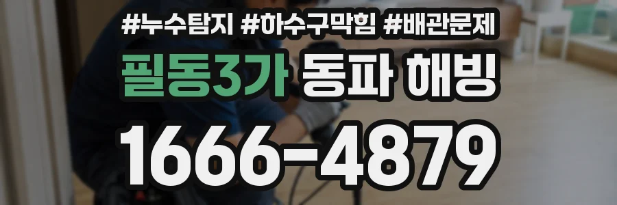 필동3가 동파 해빙