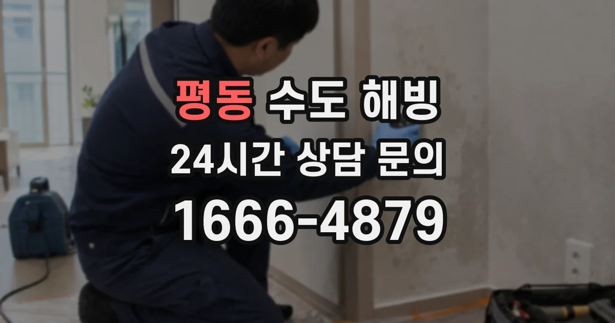 평동 수도 해빙