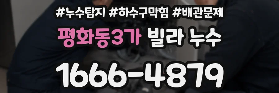 평화동3가 빌라 누수