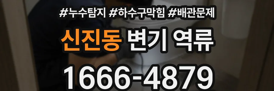 신진동 변기 역류
