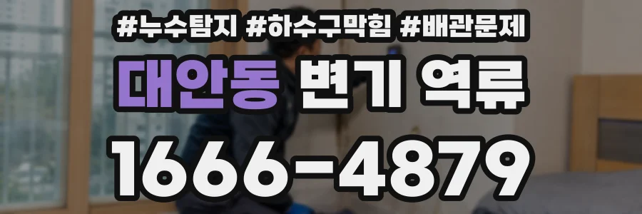 대안동 변기 역류