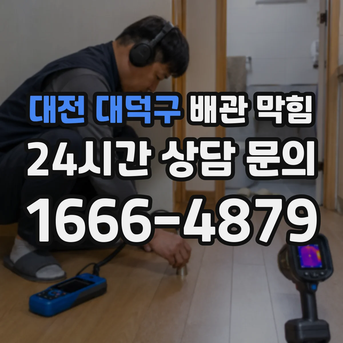 대전 대덕구 배관 막힘 비 내린 뒤 바닥 배수구가 넘치는 구조