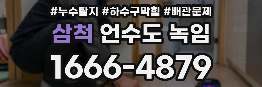 삼척 언수도 녹임