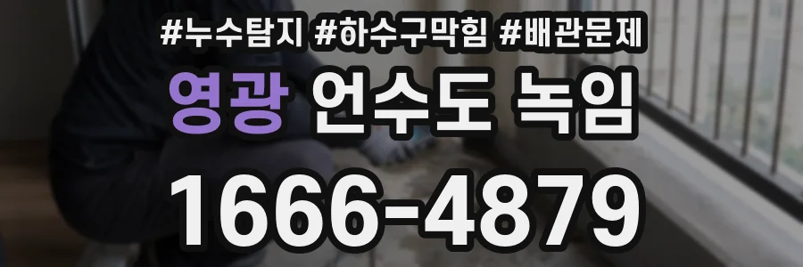 영광 언수도 녹임