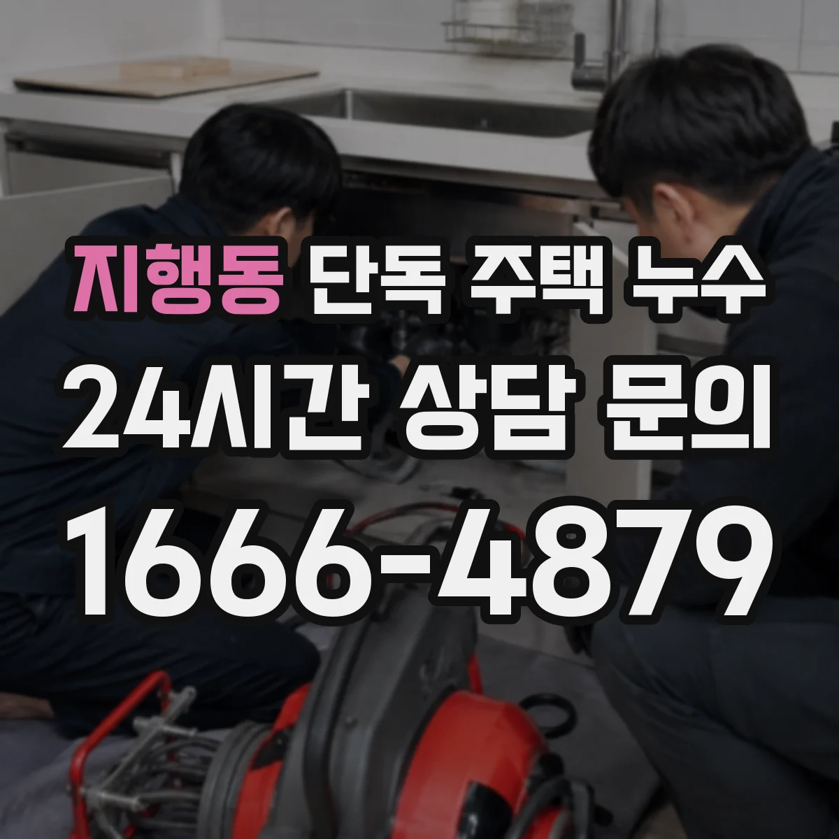 지행동 단독 주택 누수