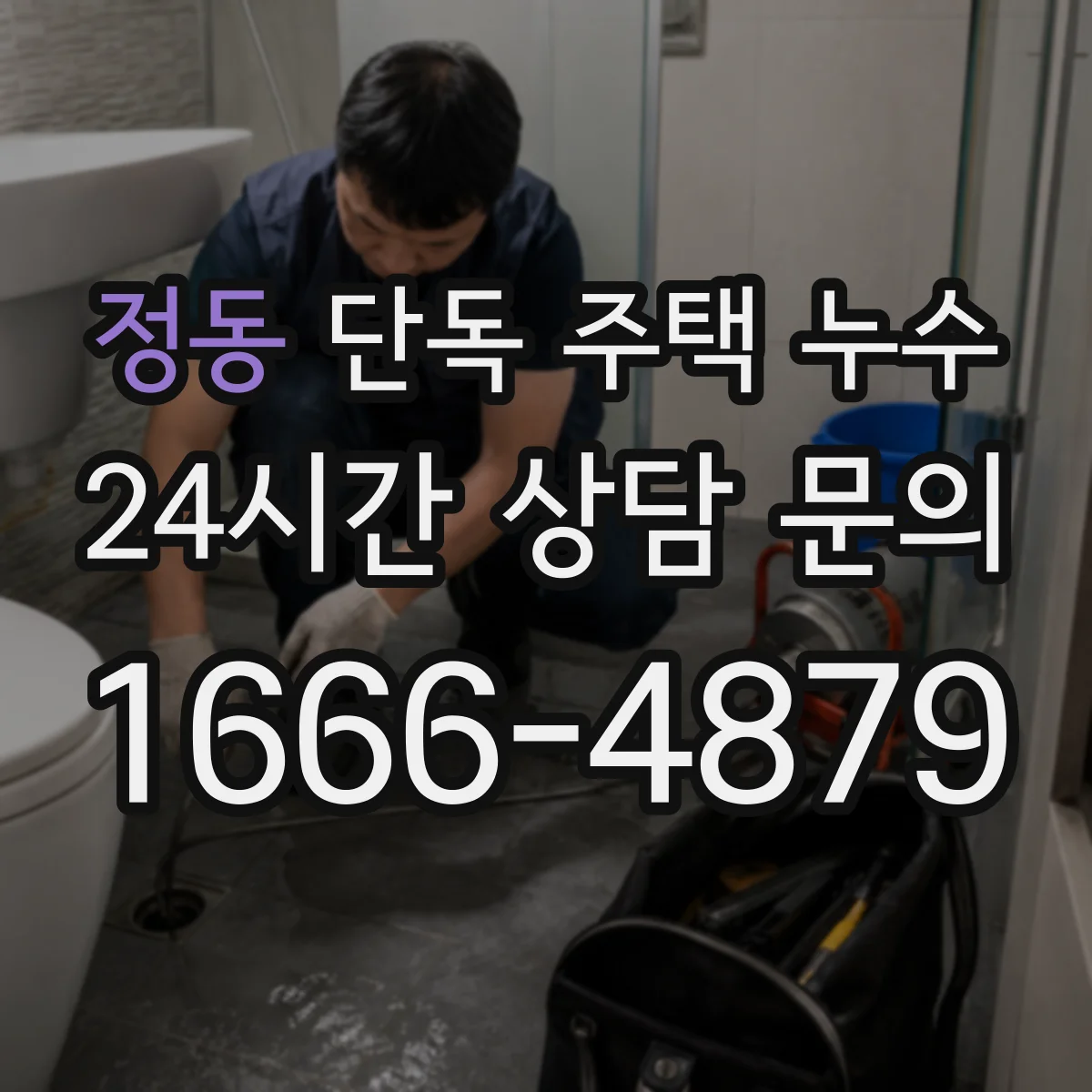 정동 단독 주택 누수