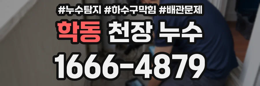 학동 천장 누수