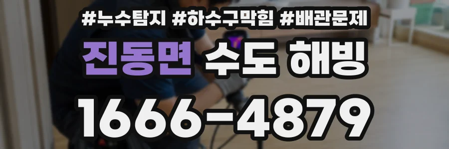 진동면 수도 해빙