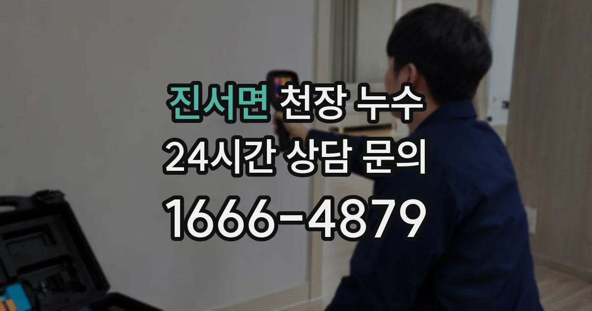 진서면 천장 누수