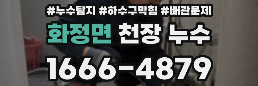 화정면 천장 누수