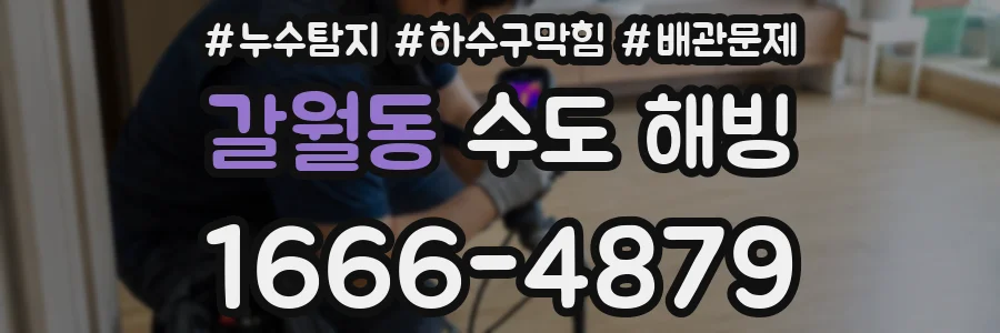 갈월동 수도 해빙