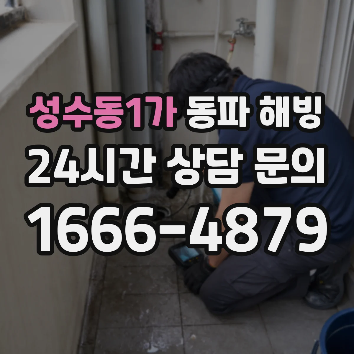 성수동1가 동파 해빙