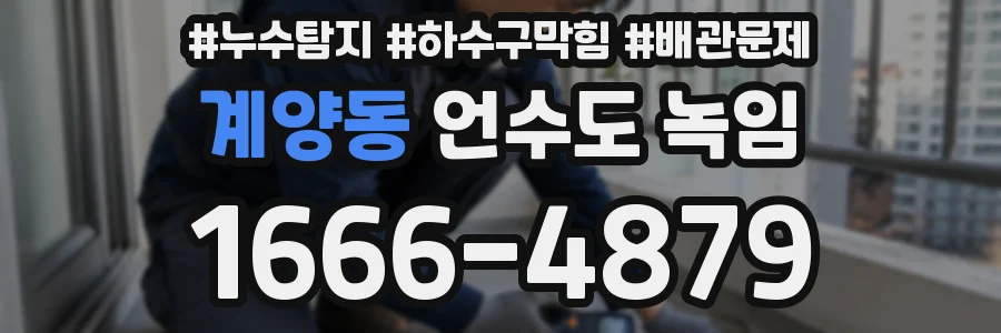 계양동 언수도 녹임