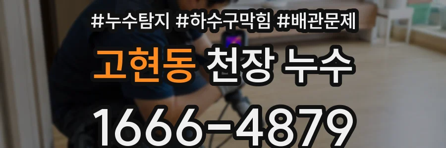 고현동 천장 누수