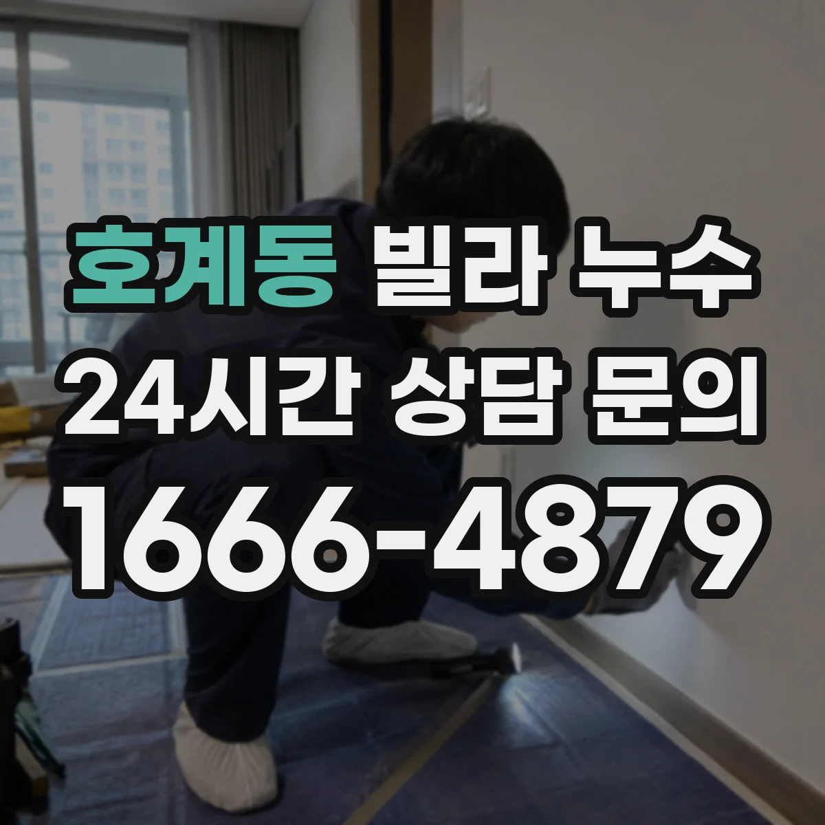 호계동 빌라 누수