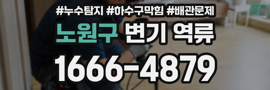 노원구 변기 역류