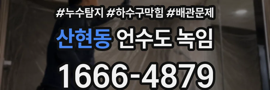 산현동 언수도 녹임