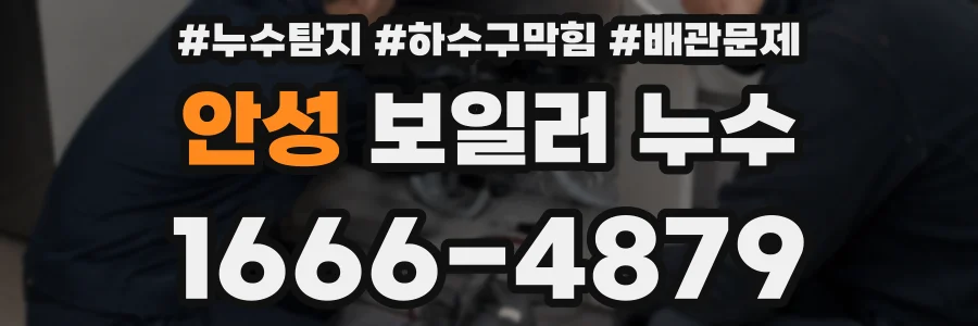 안성 보일러 누수