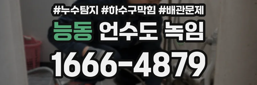능동 언수도 녹임