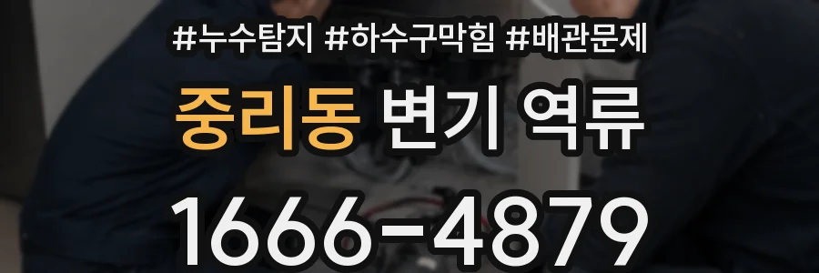중리동 변기 역류