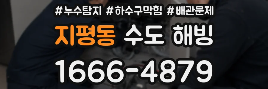 지평동 수도 해빙