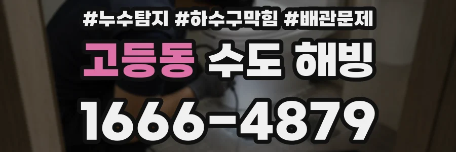 고등동 수도 해빙