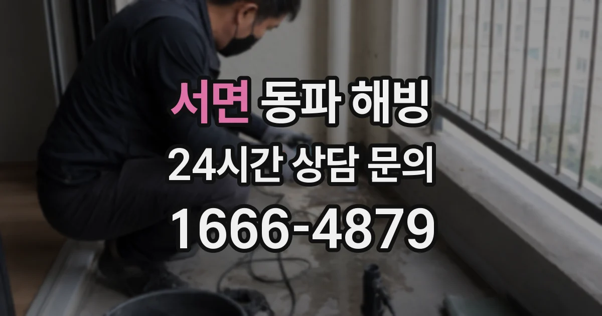 서면 동파 해빙