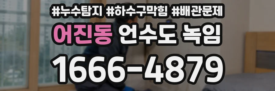 어진동 언수도 녹임