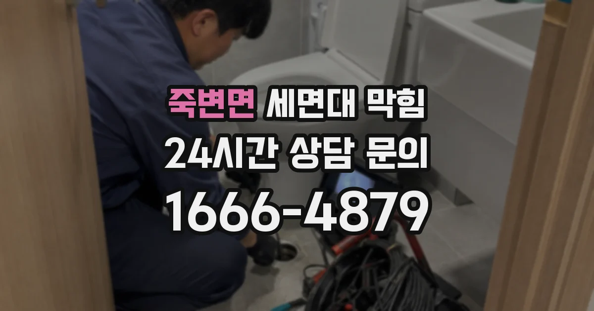 죽변면 세면대 막힘