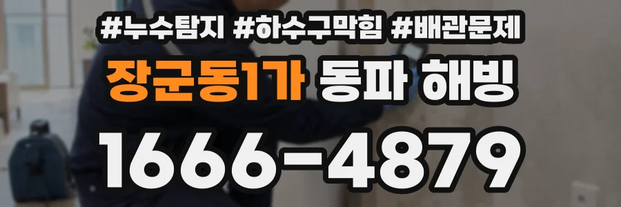 장군동1가 동파 해빙