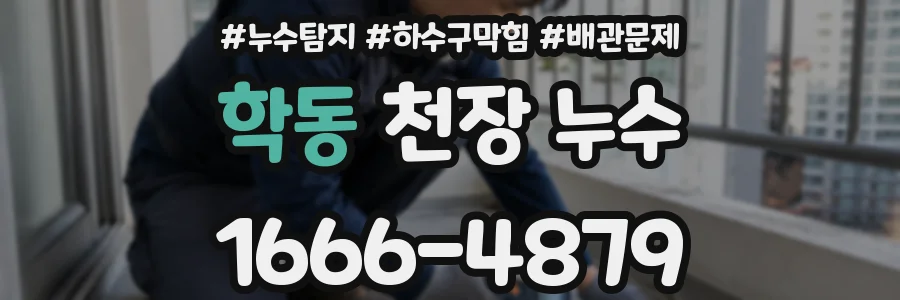 학동 천장 누수