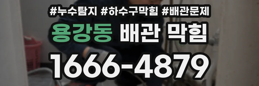용강동 배관 막힘