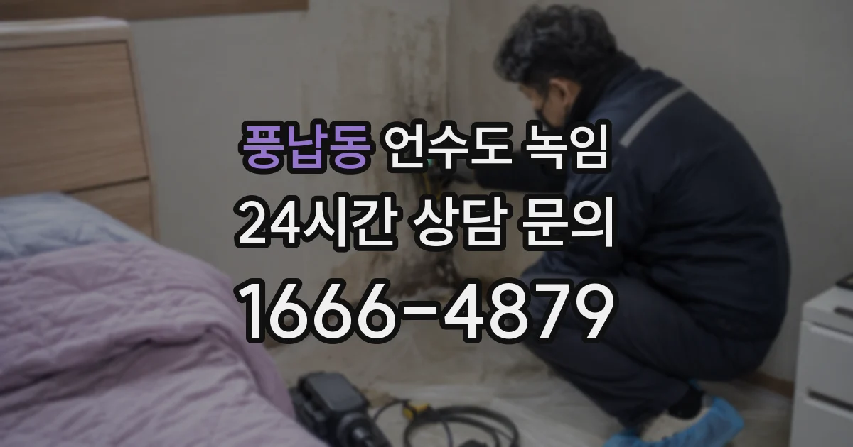 풍납동 언수도 녹임