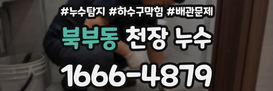 북부동 천장 누수